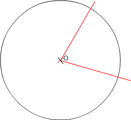 exemple d'angle au centre