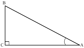 cosinus dans un triangle rectangle