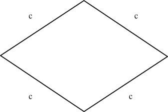 formule pour l'aire d'un losange