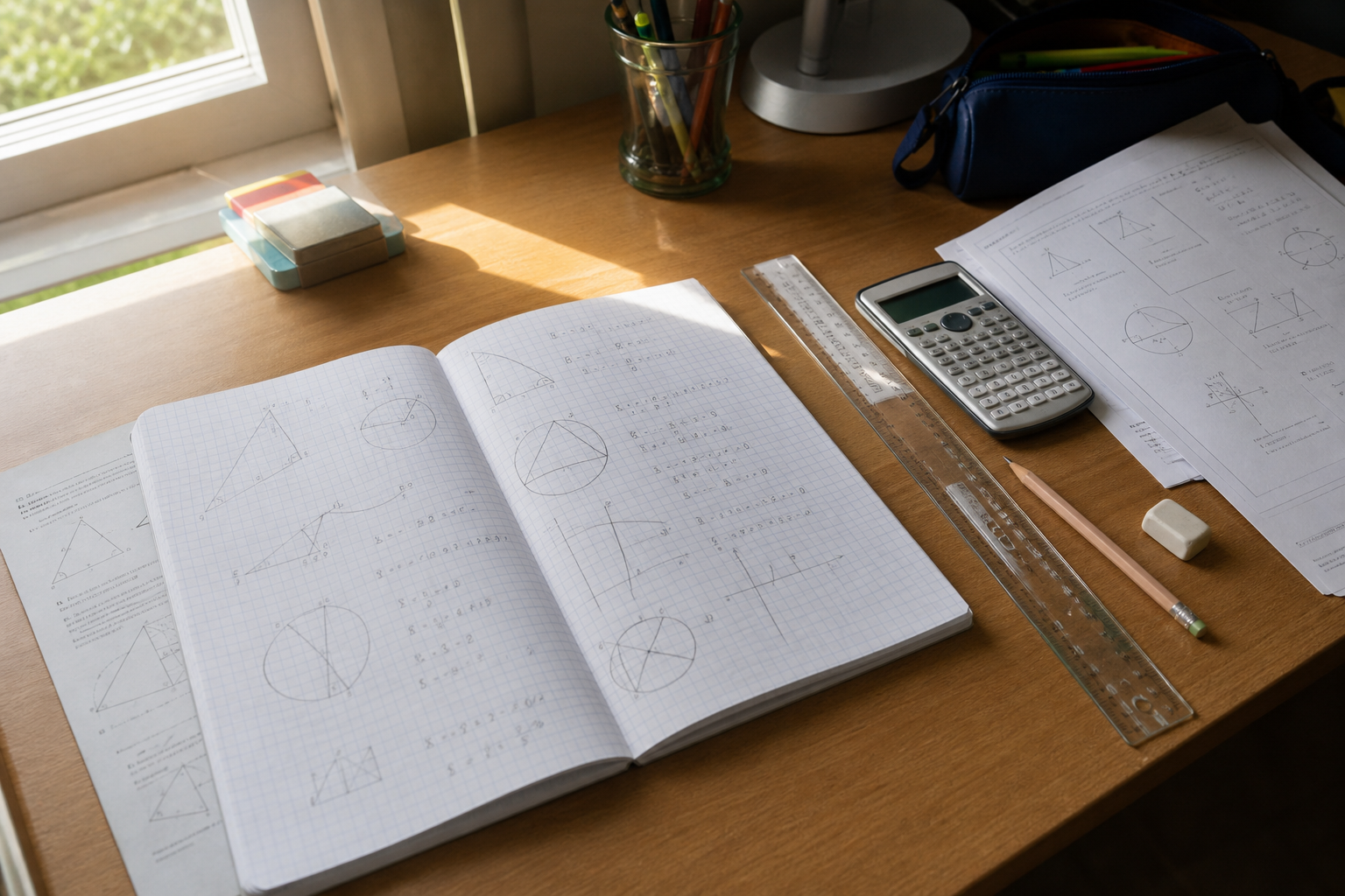 Tu prépares ton brevet blanc de maths avec des exercices de 3e