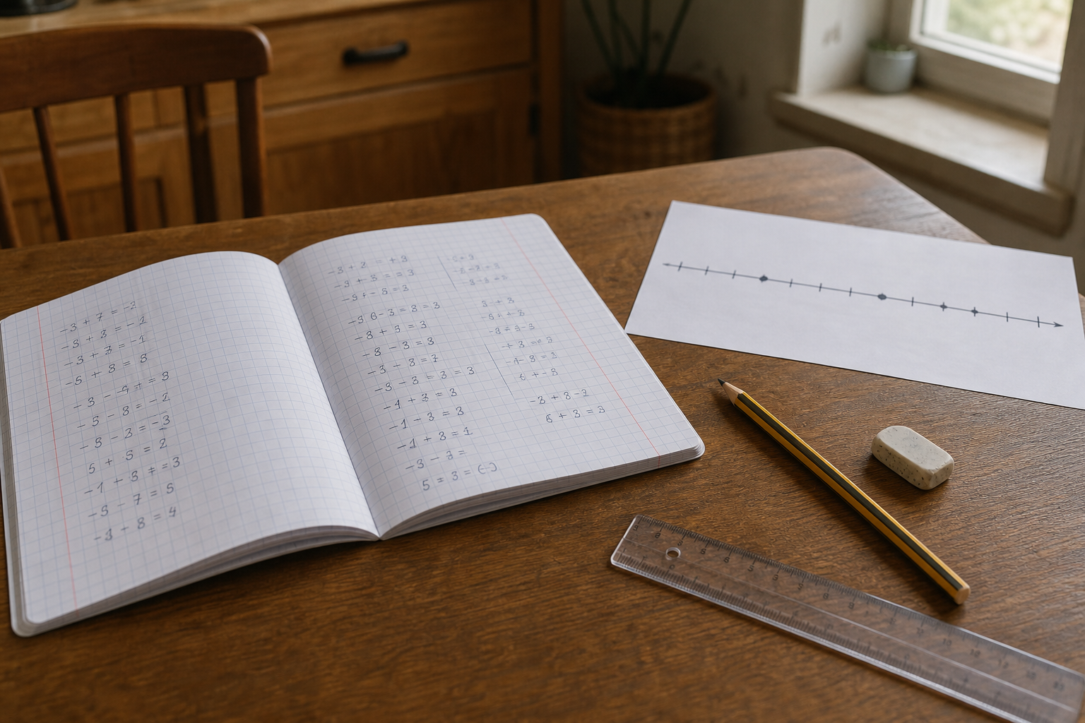 Les calculs avec les nombres relatifs en 4e deviennent simples