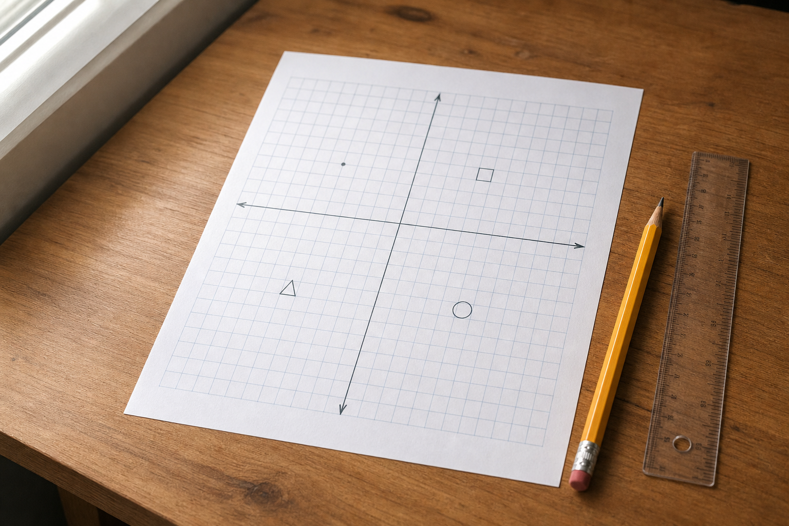 Calculer les coordonnées d'un point en 4e-3e : cours et exercices