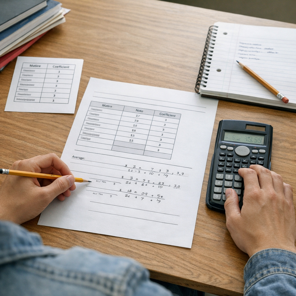 Comment calculer sa moyenne au Bac au lycée