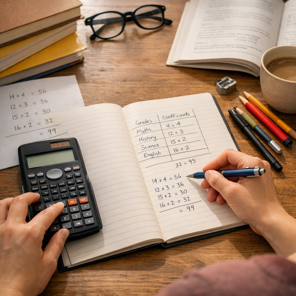 Exemples de calcul avec coefficients