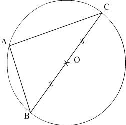 cercle circonscrit à un rectangle