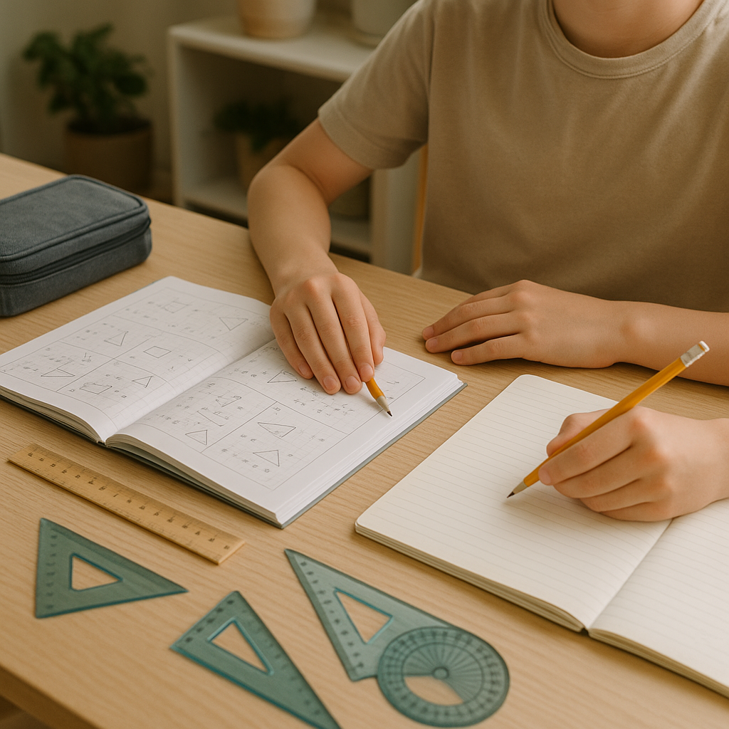 Comment bien choisir son cahier d'exercices de maths au collège