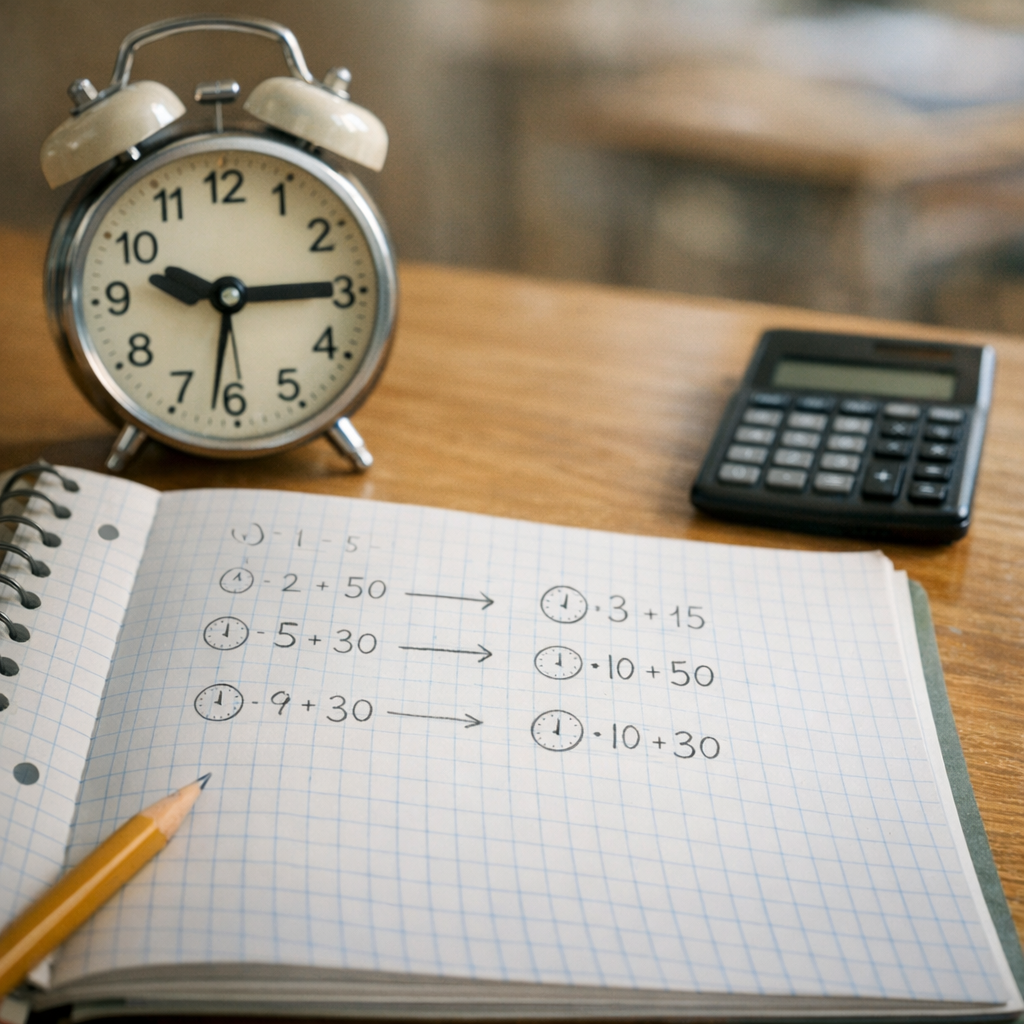 Comment calculer les heures sans se tromper au quotidien