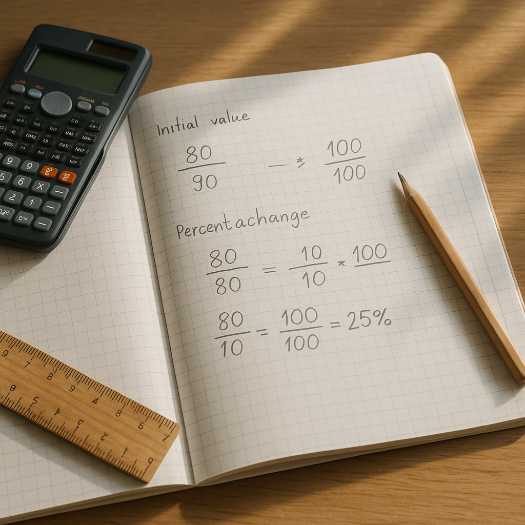 Comment calculer un taux d’évolution simplement