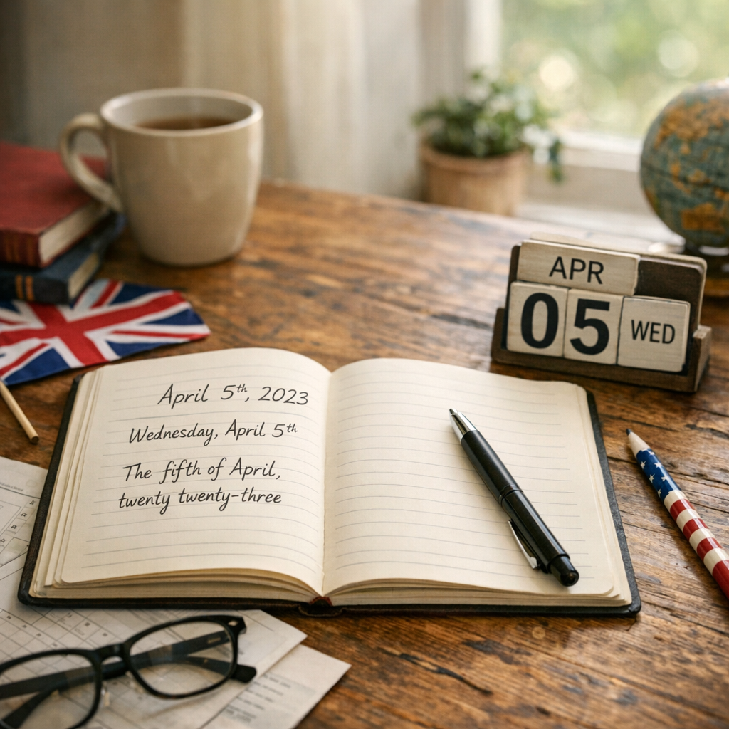 Comment dire la date en anglais à l’oral