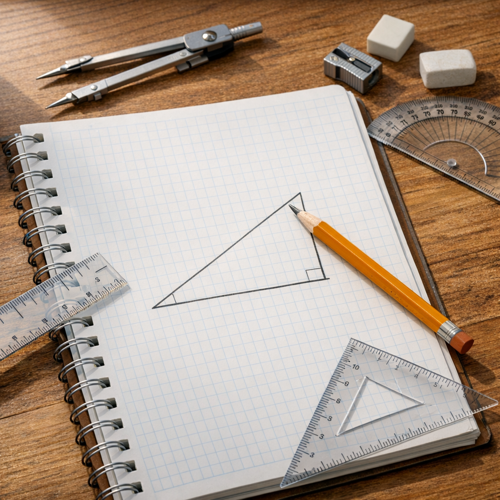 Comment savoir si un Triangle est rectangle en 4e ?
