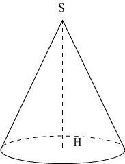 Cône de révolution