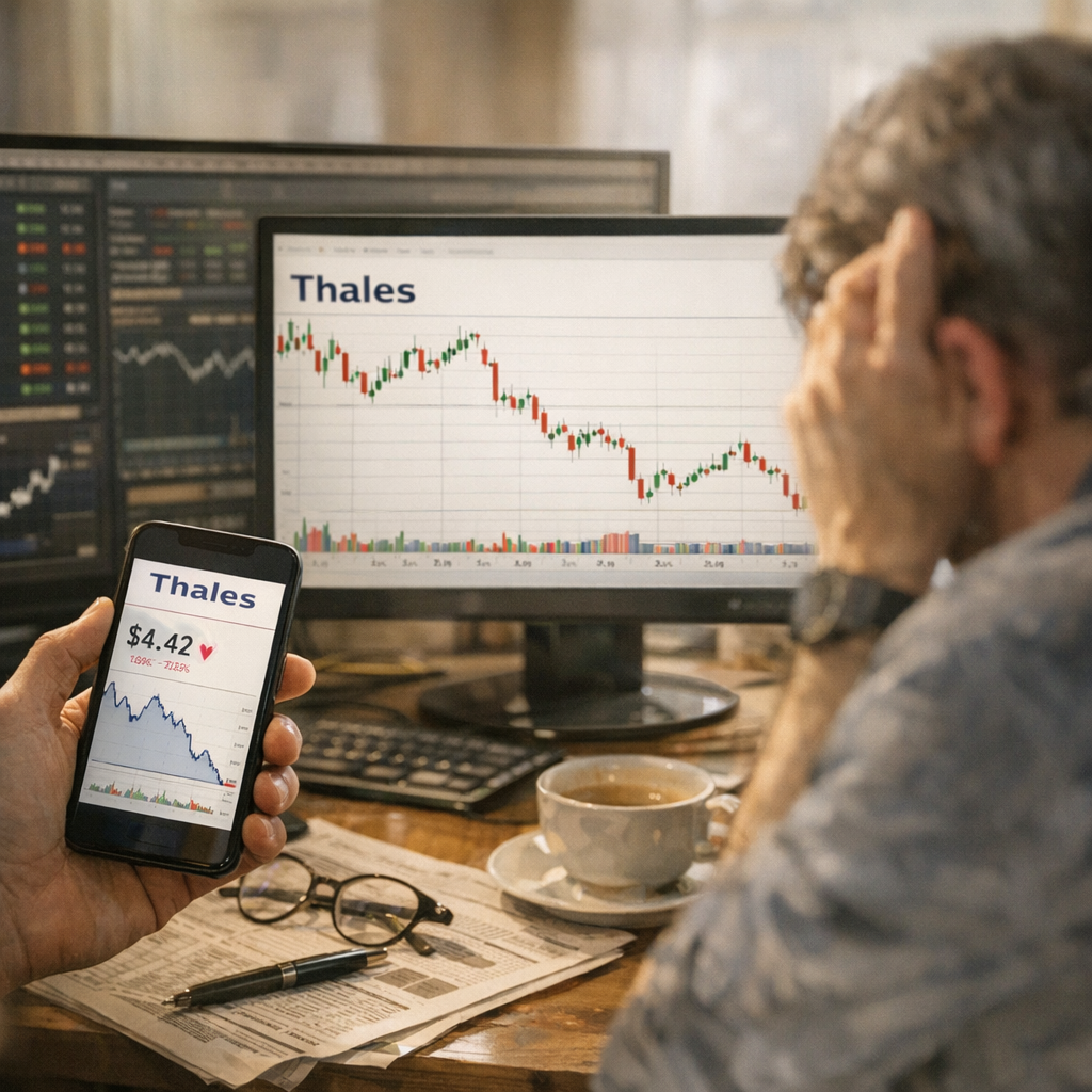 Limite à la hausse ou à la baisse : pourquoi l’action Thales bouge