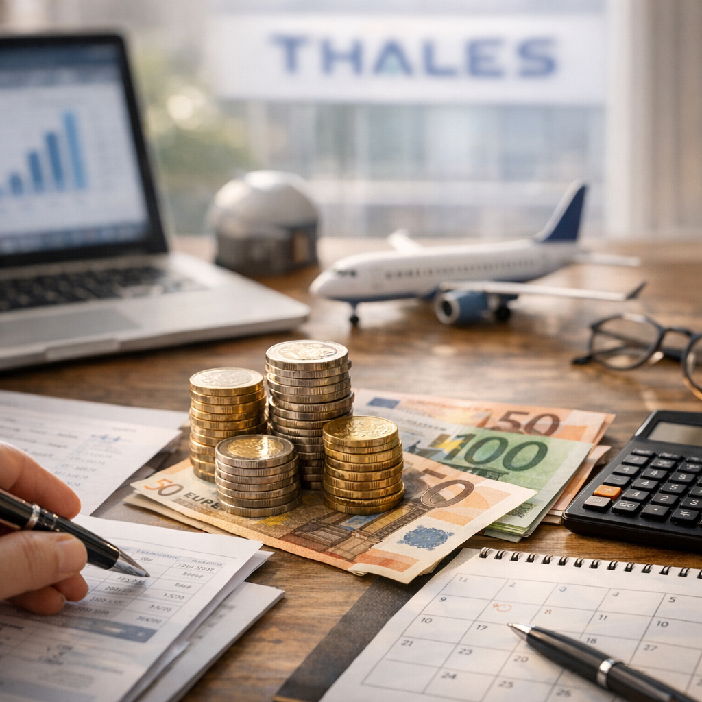 Acompte sur dividende Thales : montant, calendrier et dates à surveiller