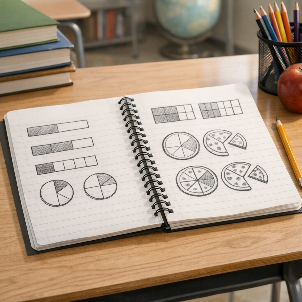 Division in fraction : comprendre et calculer facilement