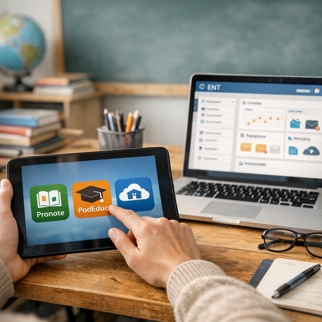Applications, Pronote, PodEduc : quels services trouve-t-on dans l’ENT ?
