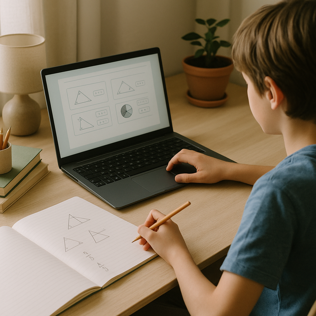 Exercice math en ligne : bien choisir au collège
