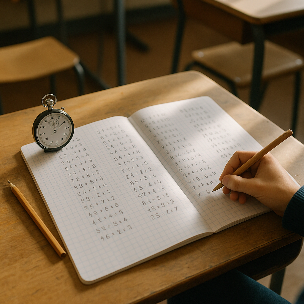 Exercices calculs mentaux : la méthode collège par niveau