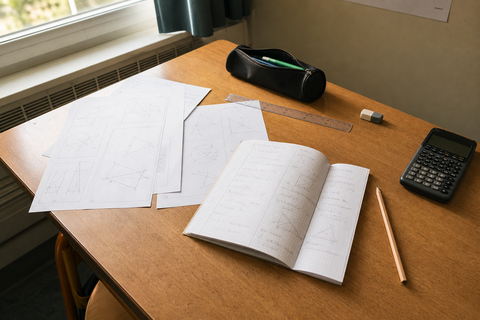 Des exercices de maths t’aident à préparer ton brevet blanc de 3e