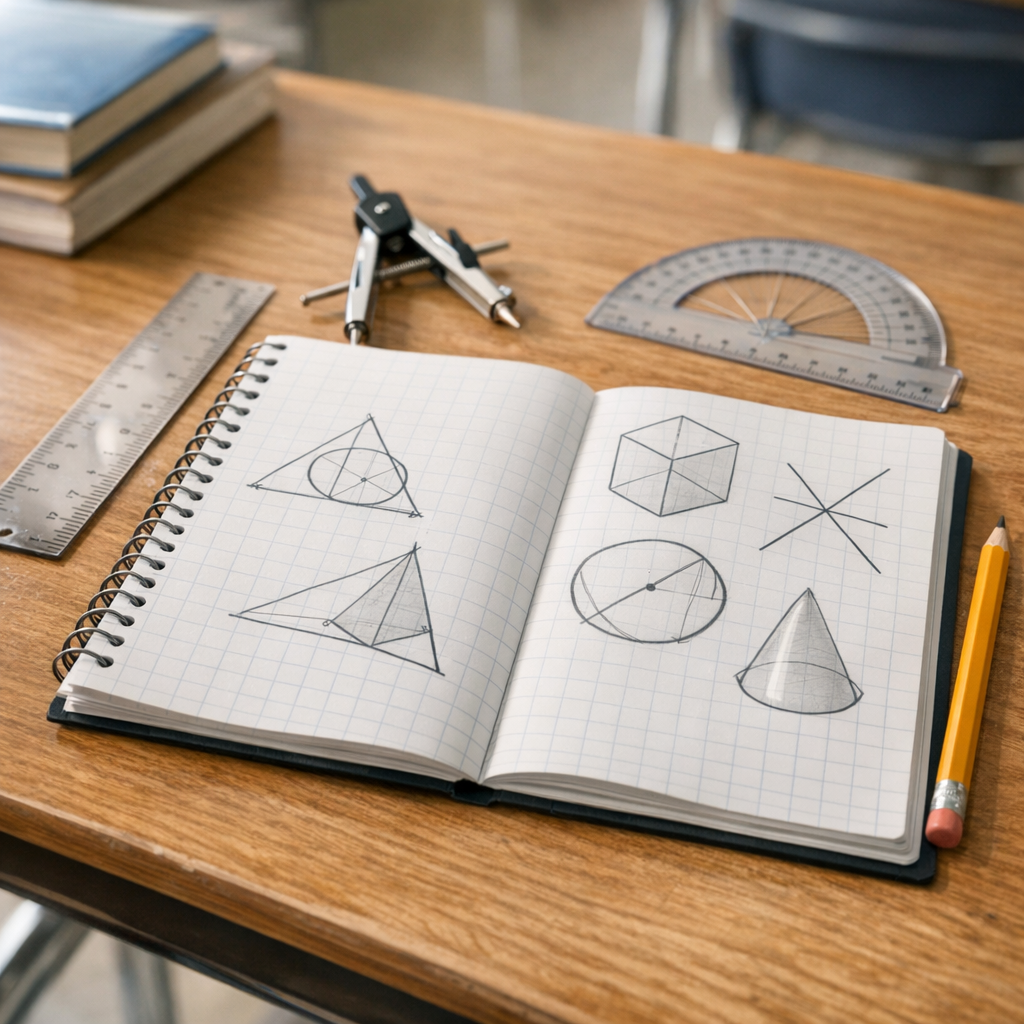 Geometries : comprendre la géométrie simplement au collège