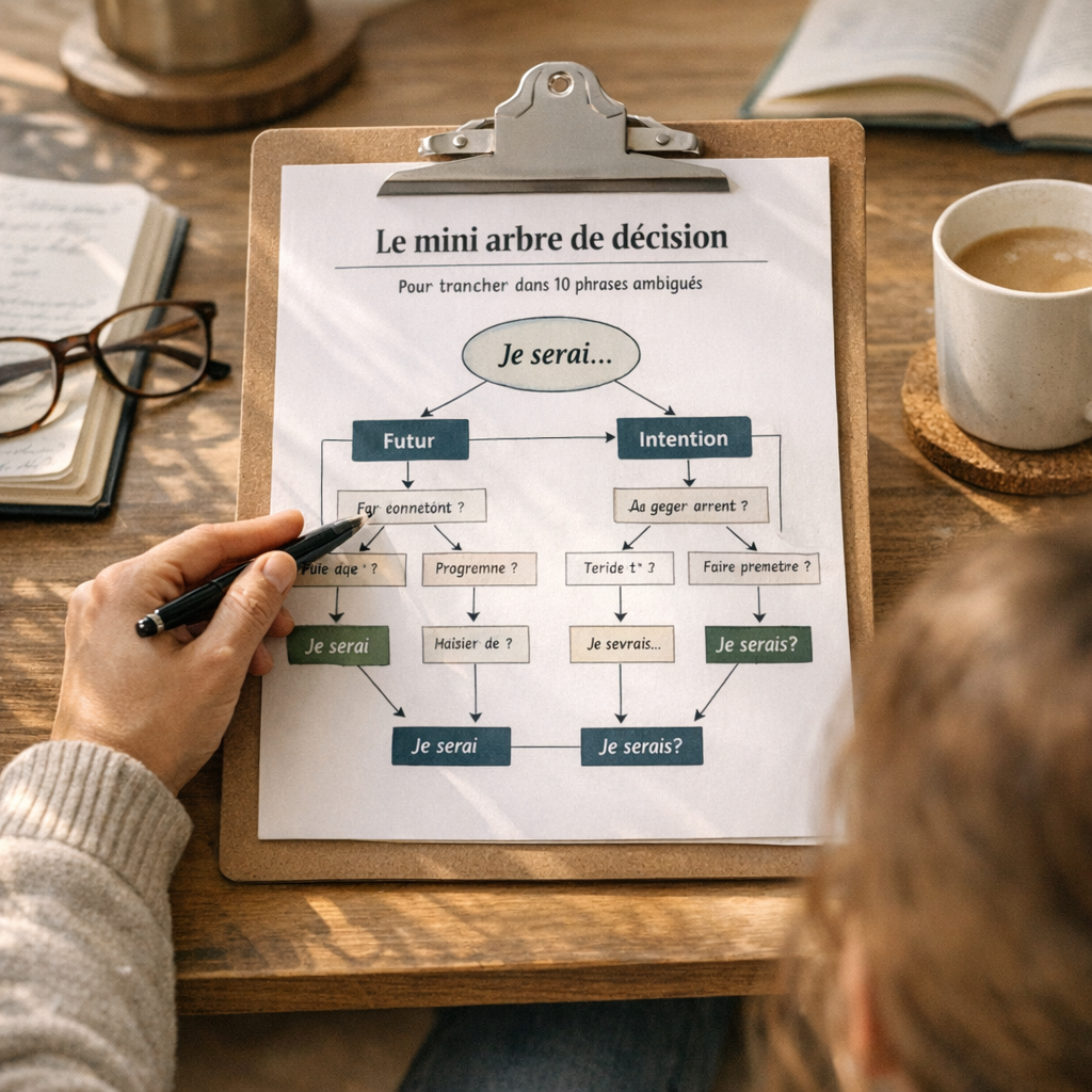 Le mini arbre de décision pour trancher dans 10 phrases ambiguës