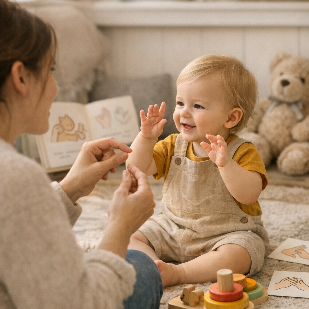 La LSF pour bébé : ce qui change vraiment par rapport à la langue des signes française