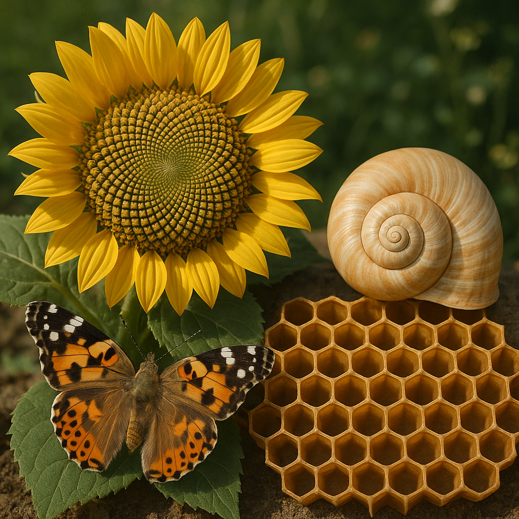 Les mathématiques dans la nature : exemples simples à voir