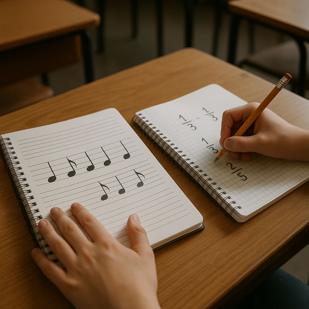 Les maths dans la musique : fractions et rythme expliqués
