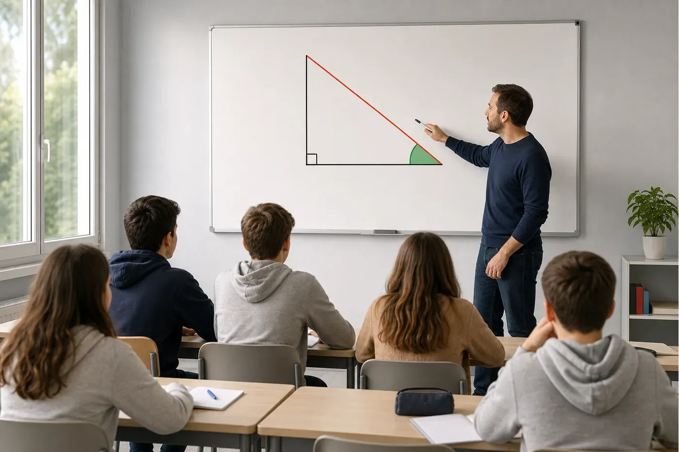 Cosinus d'un angle : cours 4eme