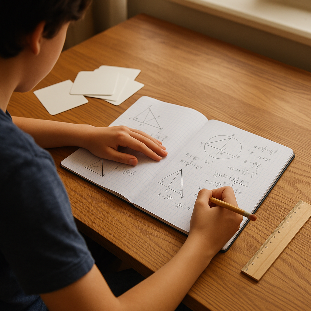 Méthodes pour mémoriser les formules de maths au collège