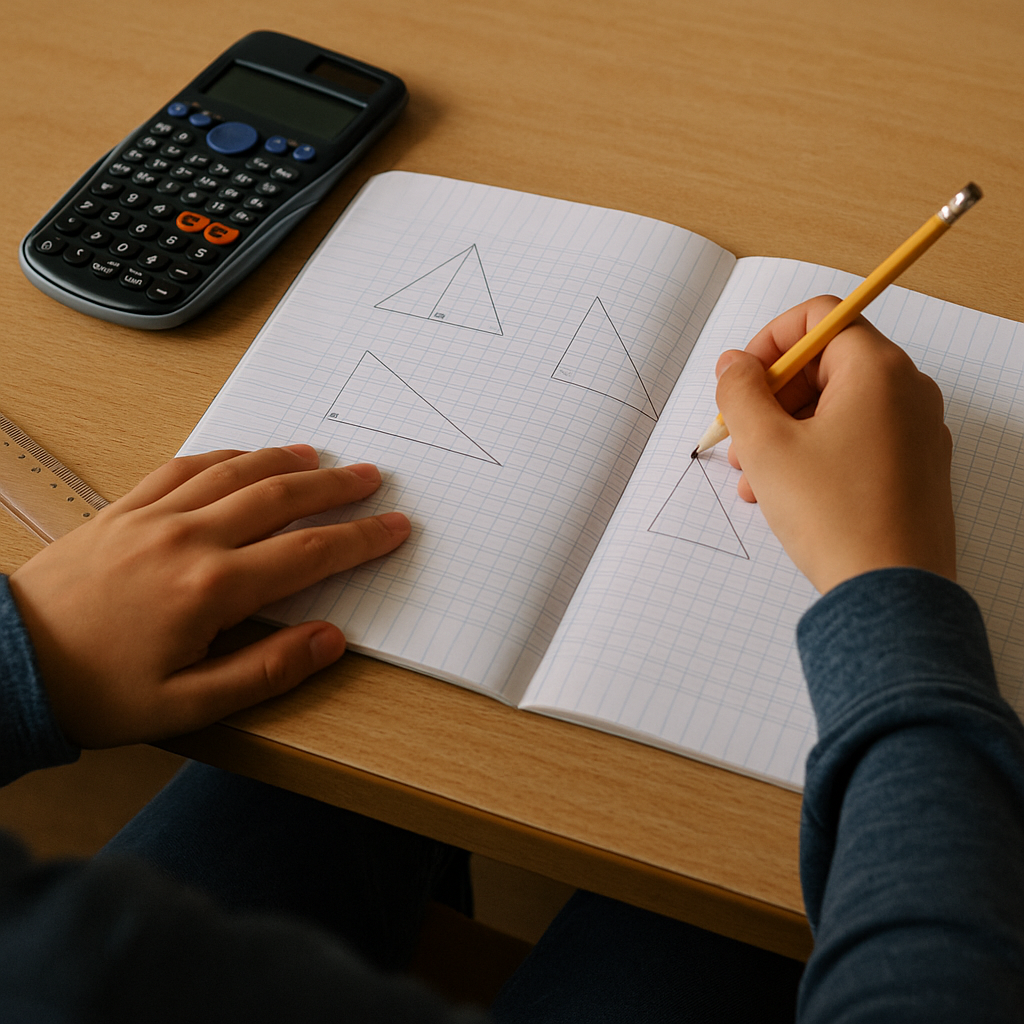 Nos devoirs math : bien s'aider sans copier