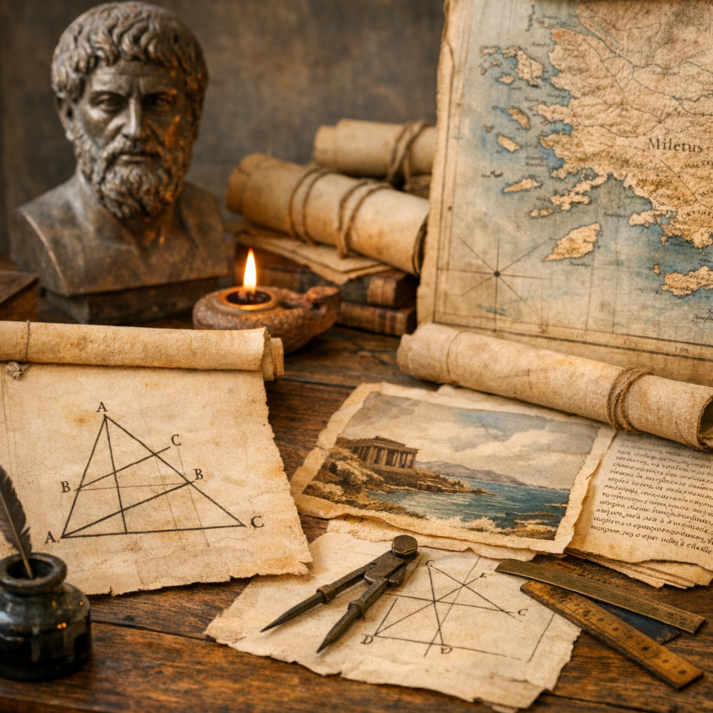Origine du théorème de Thalès : histoire et idée mathématique