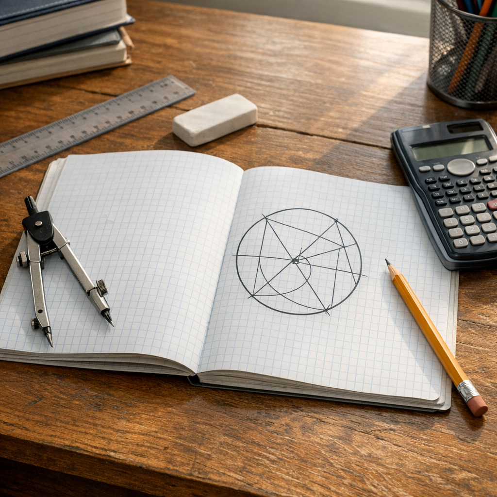 Périmètre cercle : formule simple, méthode et erreurs à éviter