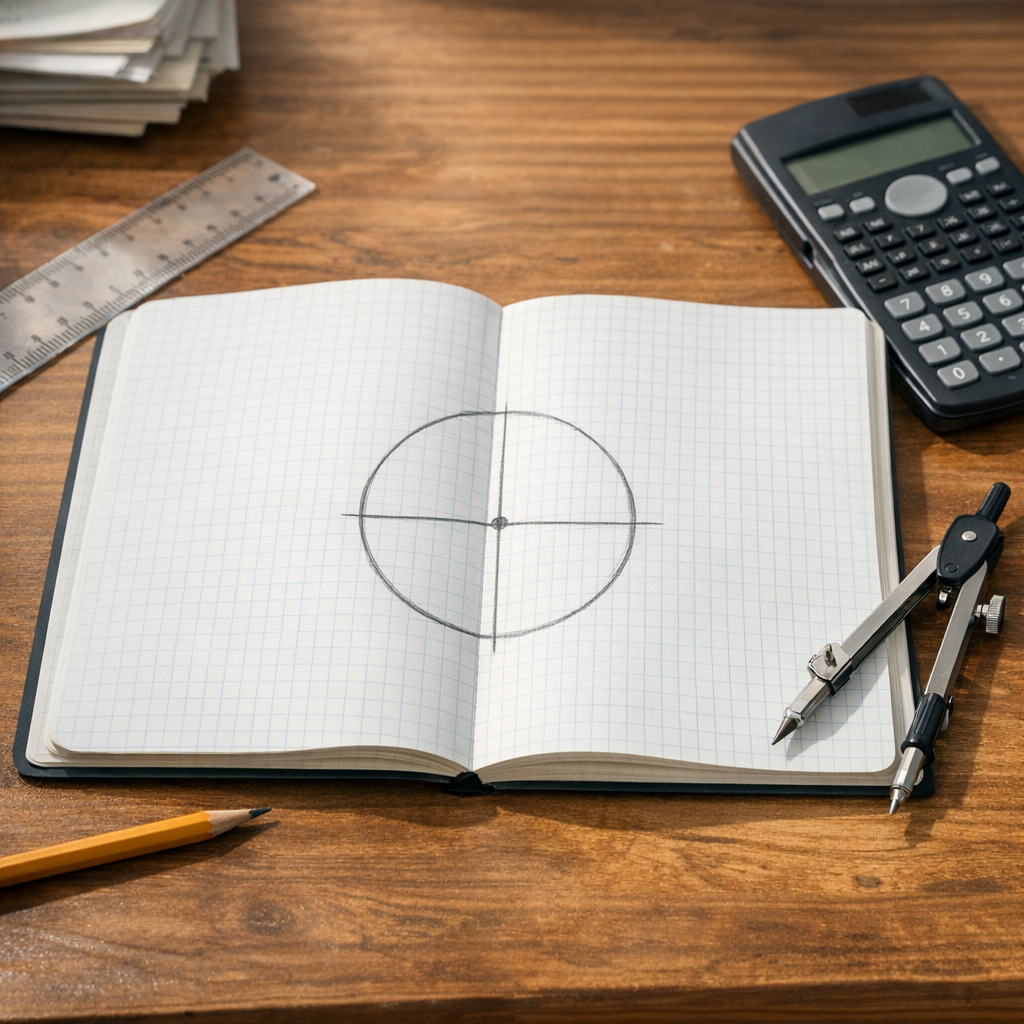 Périmètre d’un cercle : formule simple et exemples
