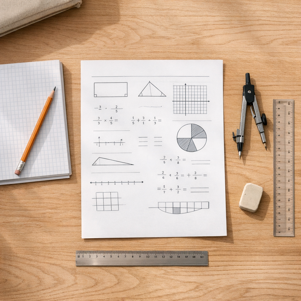 Comment réviser le programme de Mathématiques en 6e