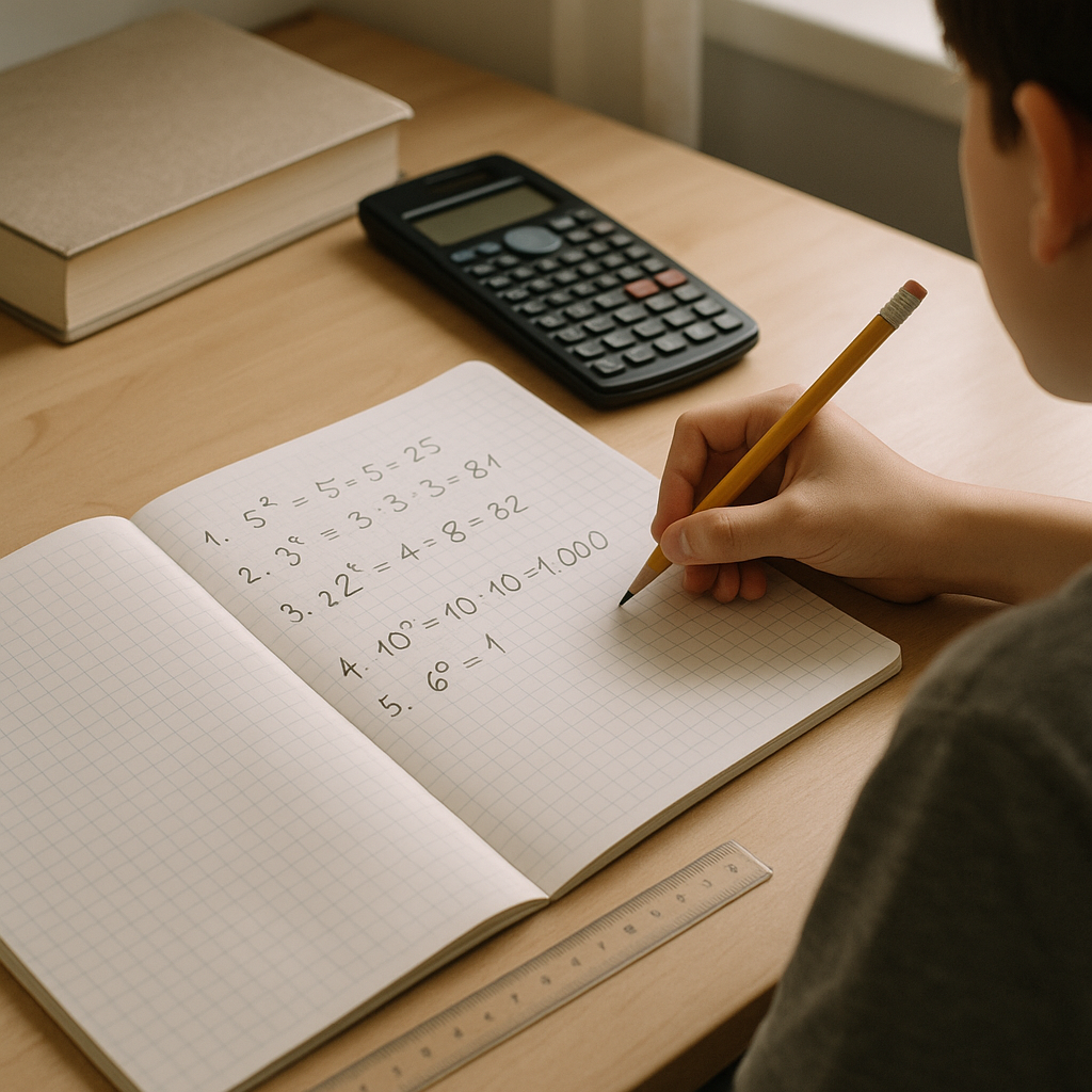 Puissances maths : comprendre, calculer et éviter les erreurs