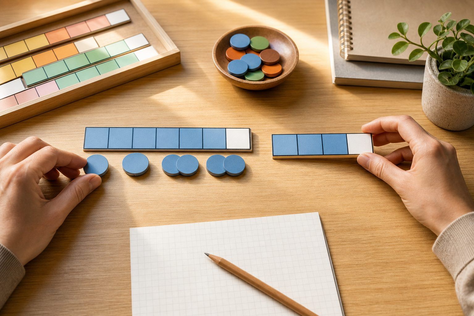 La méthode, étape par étape, pour rendre une fraction irréductible