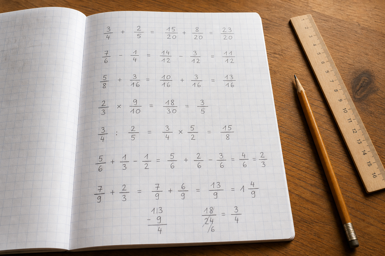Comment rendre irréductible une fraction en 5e : cours et exercices