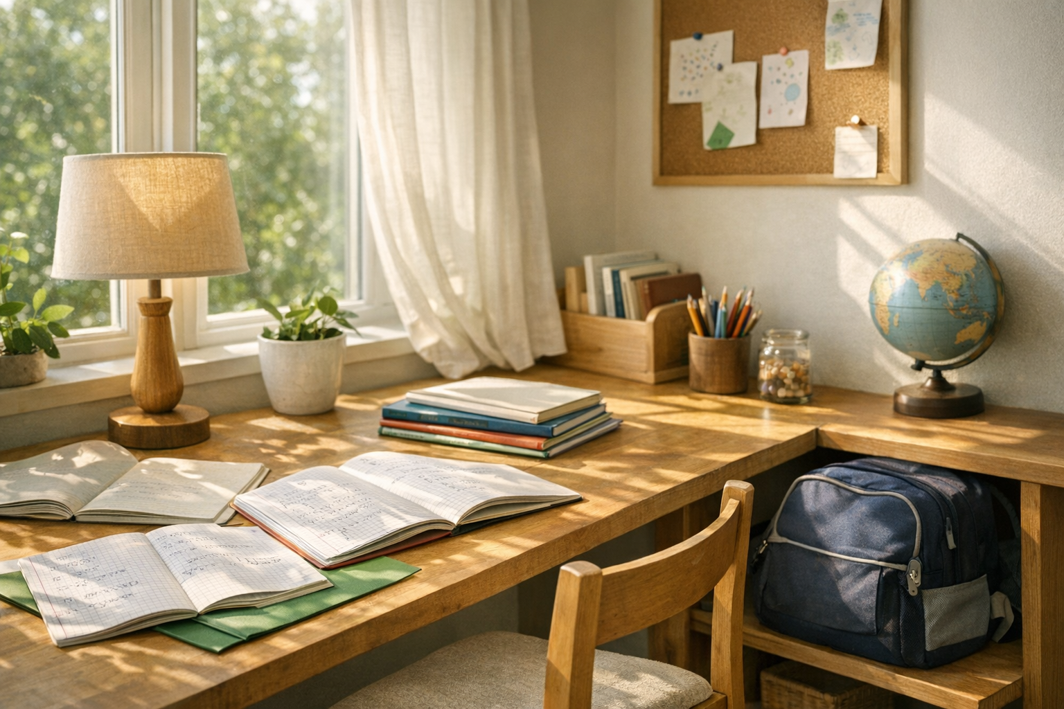Rentrée sereine : organiser la maison pour apprendre