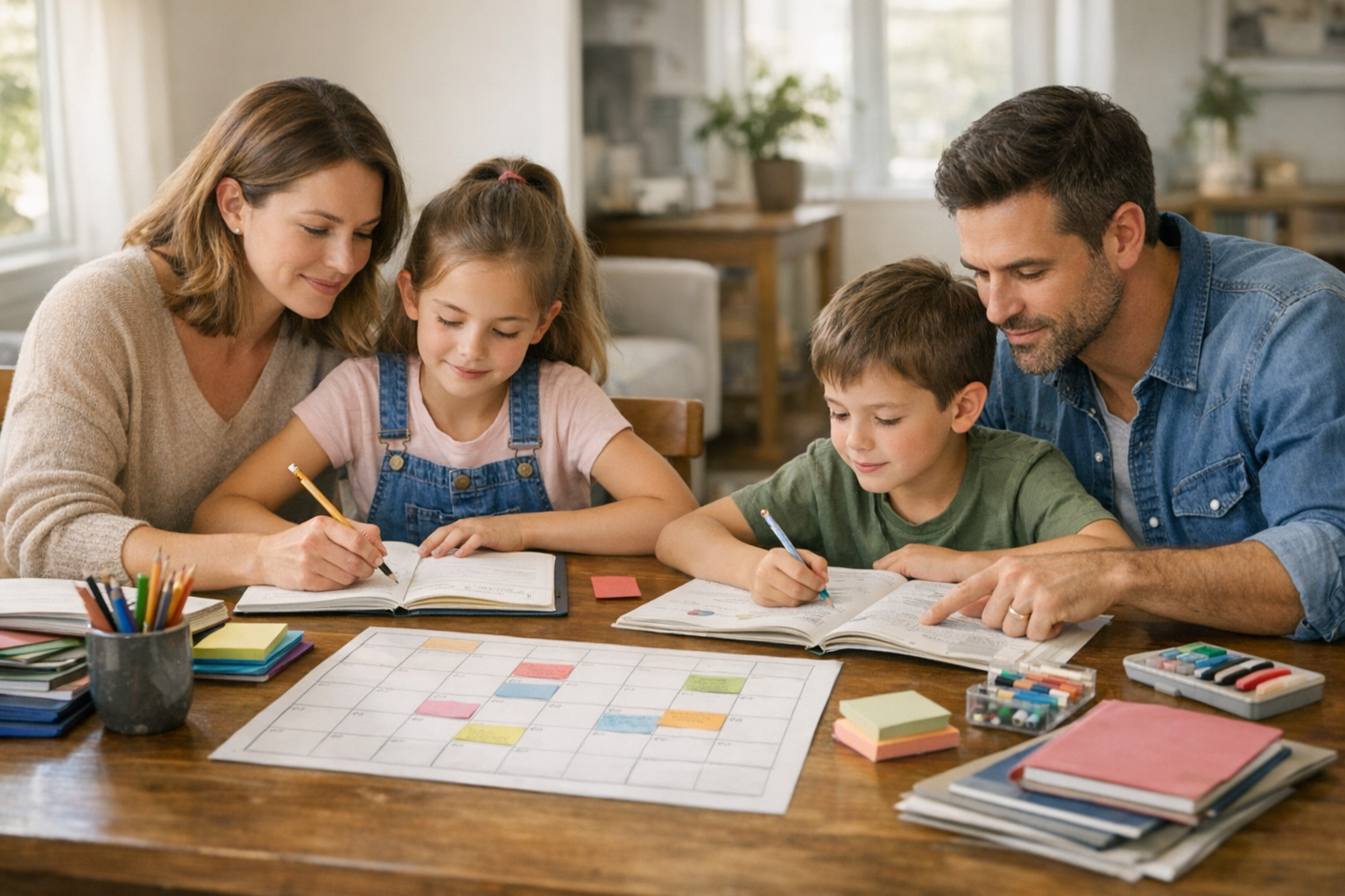 Routines scolaires à la maison: trouver le bon équilibre
