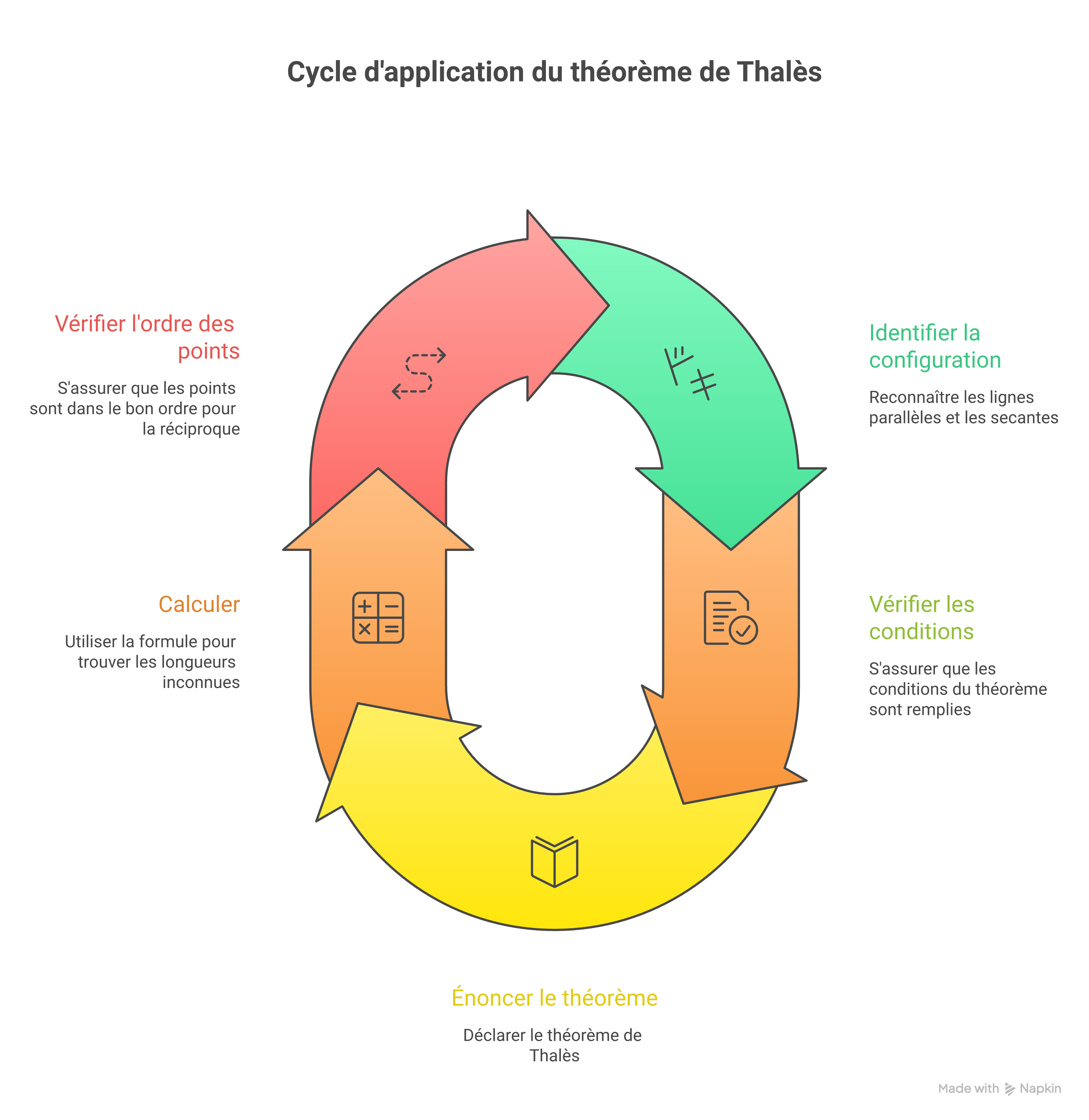 Fiche de revision theoreme de Thales 3eme