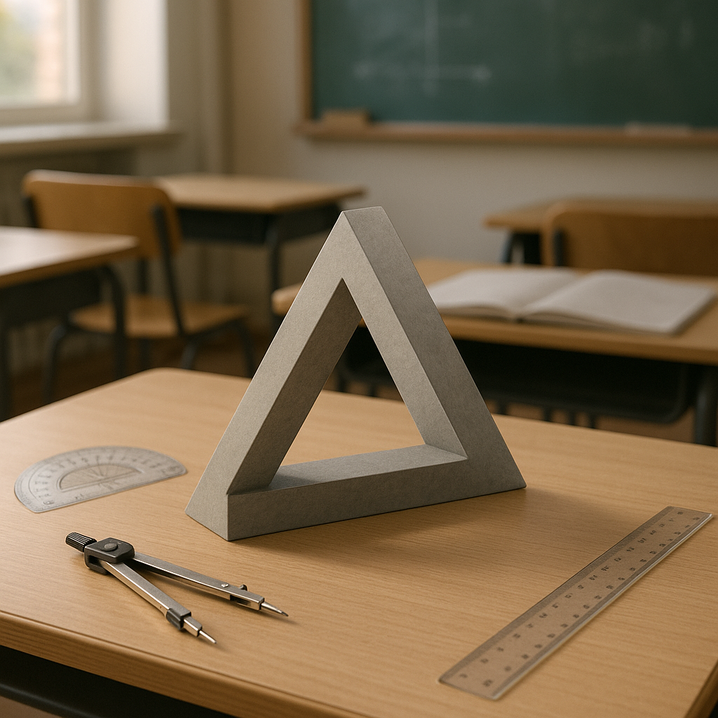 Triangle de Penrose : comprendre et le dessiner facilement