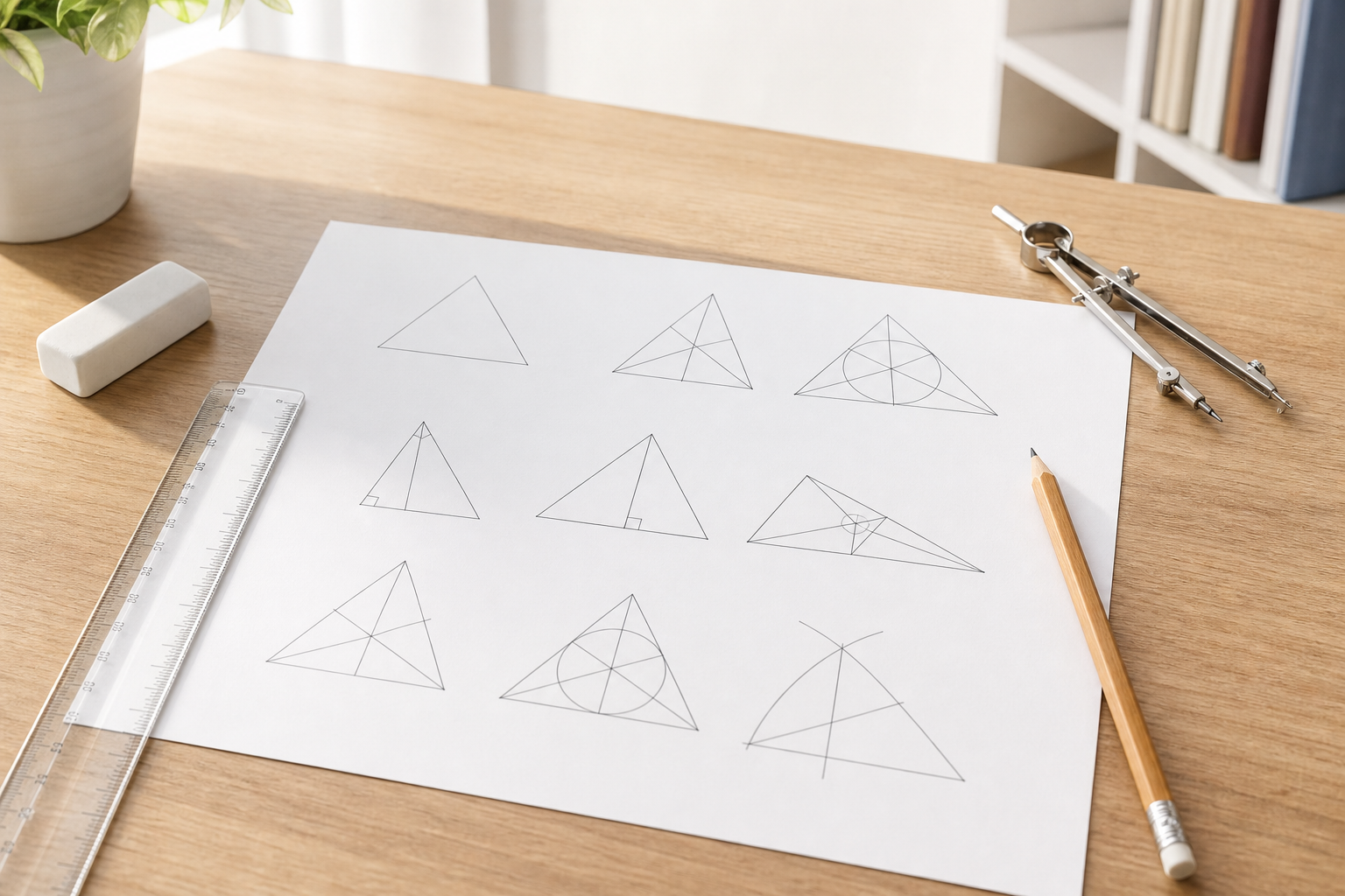 En 6e, un triangle équilatéral est aussi isocèle