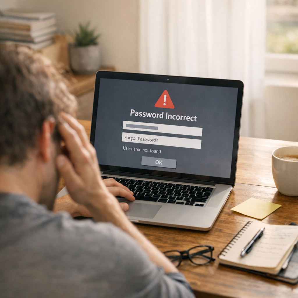 Accès refusé, mot de passe oublié, identifiants perdus : que faire ?