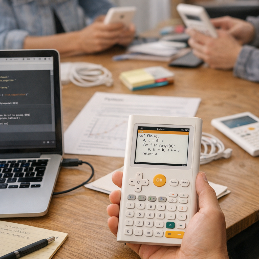 Python, scripts et activités pédagogiques sur NumWorks